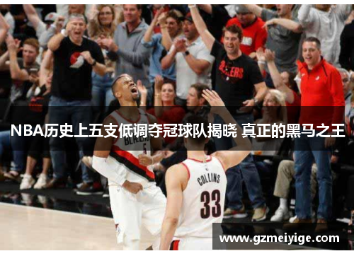 NBA历史上五支低调夺冠球队揭晓 真正的黑马之王